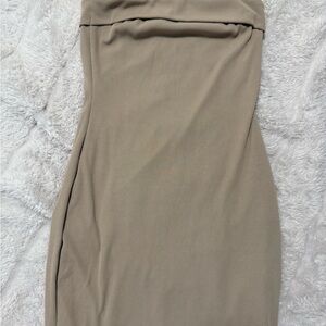 Beige Maxi Dress